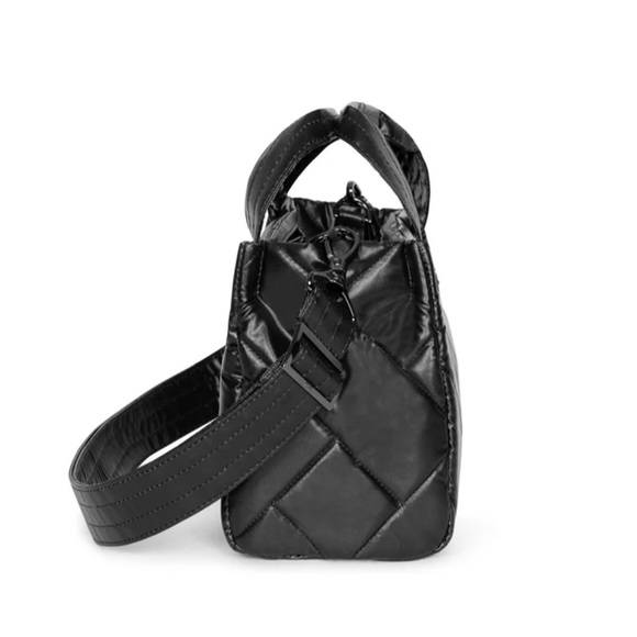 Lug Jitterbug Crossbody Bag Metallic Black NWT - Picture 3 of 8